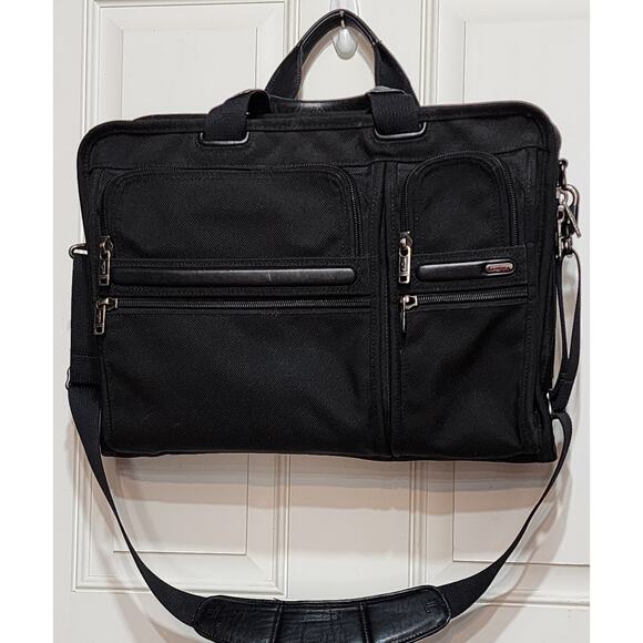 Tumi 26114D4 Alpha Large Screen Laptop Computer Briefcase